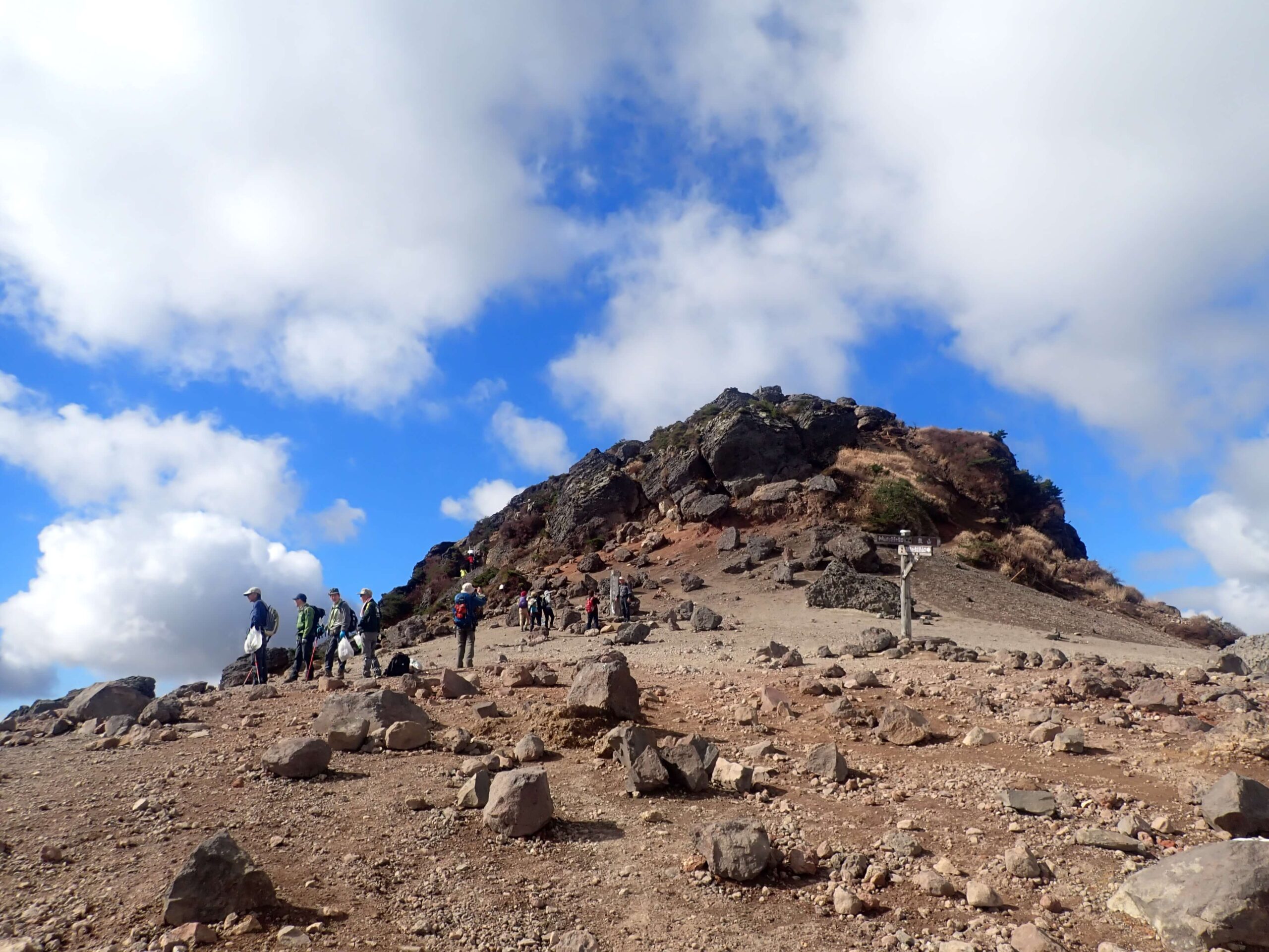 安達太良山〔奥岳登山口・往復〕